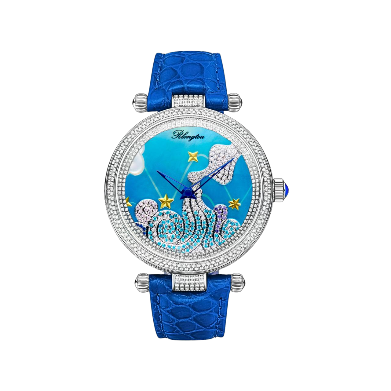 Women's Zodiac Watch – 12 Signs, Crystal, 42mm T912L