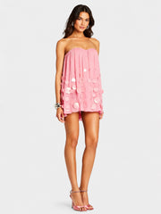 Sherry Embellished Dress - Fondant Pink