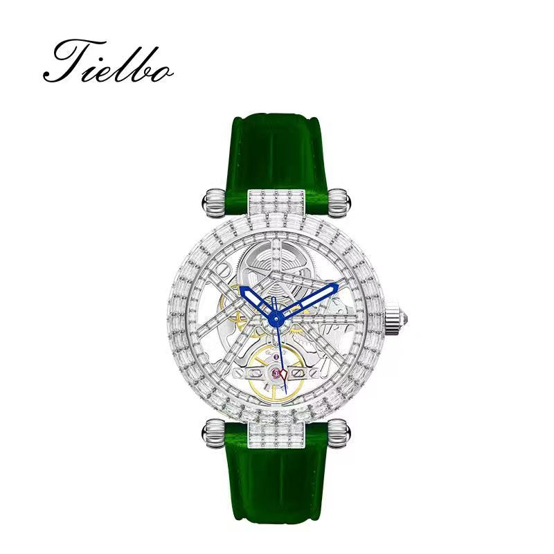 Celestial Spark Watch – Automatic, Skeleton, 42mm T866M