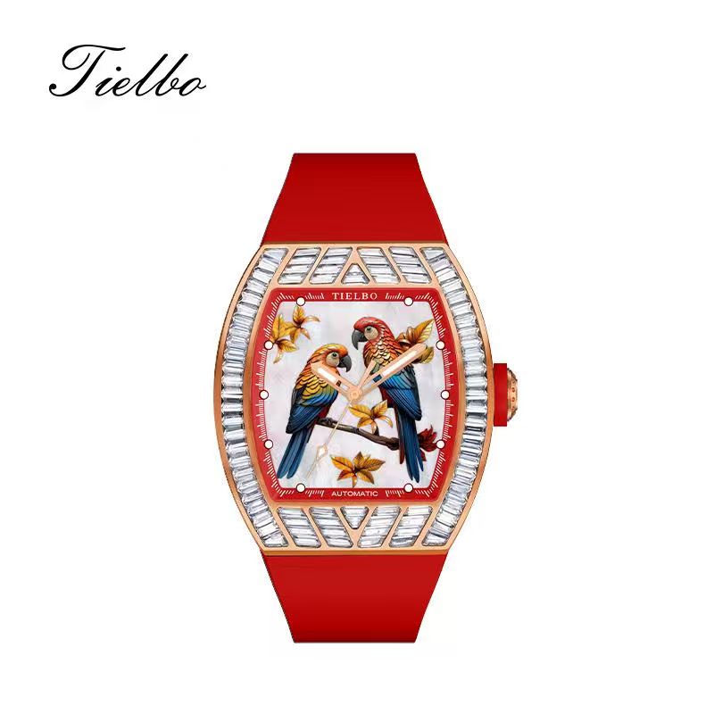 Women's Serendipity Watch – Rose Gold, Quartz, Crystal Inlay T859L